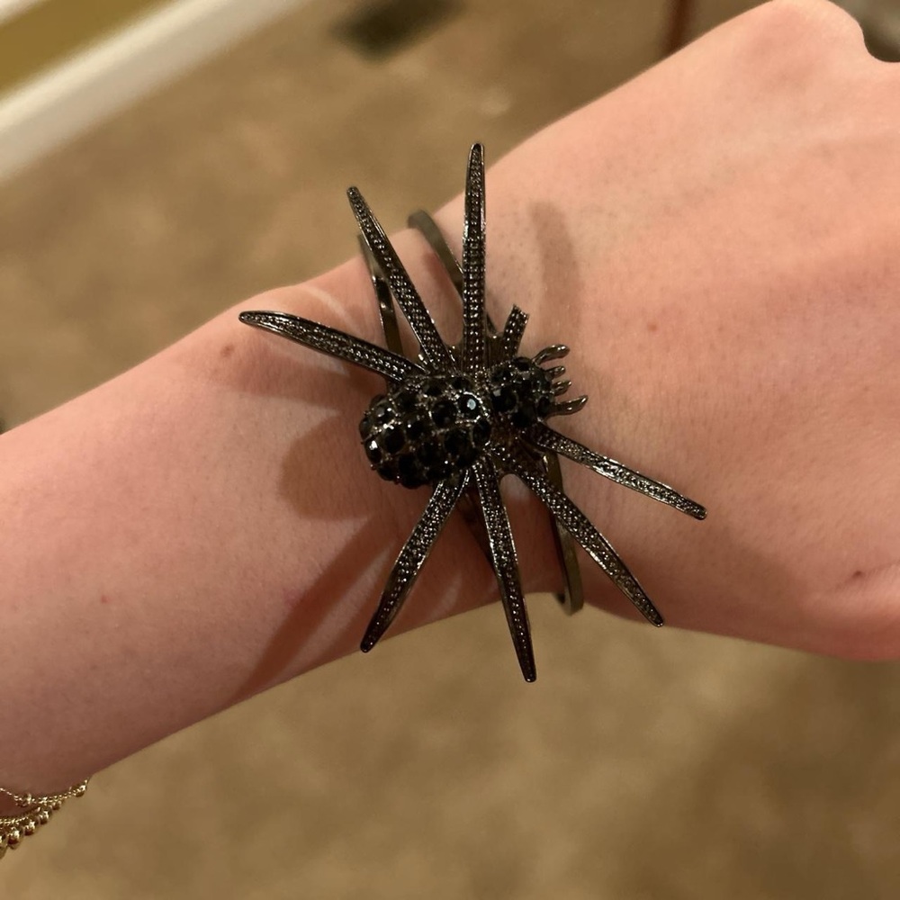 Sparkly Spider Bracelet